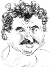 Karykatura Andrzeja Krawczyka