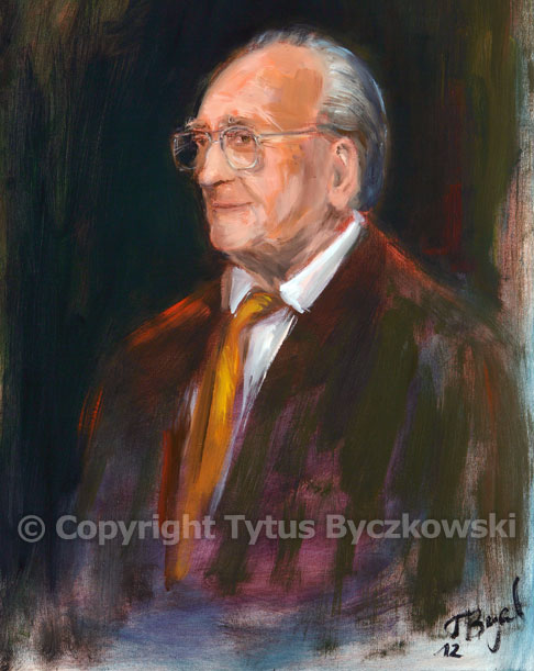 portret prof. Jerzego Kosowicza